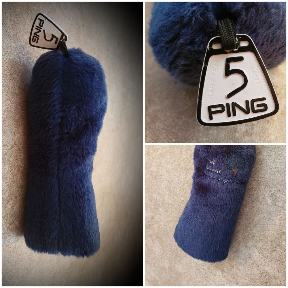 Vintage PING Driver #5 Headcover
